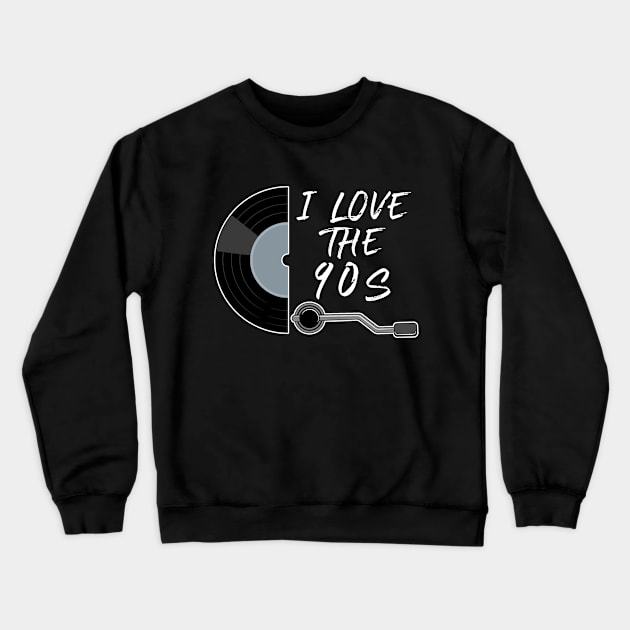 I LOVE THE 90S - COLLECTOR EDITION Crewneck Sweatshirt by BACK TO THE 90´S